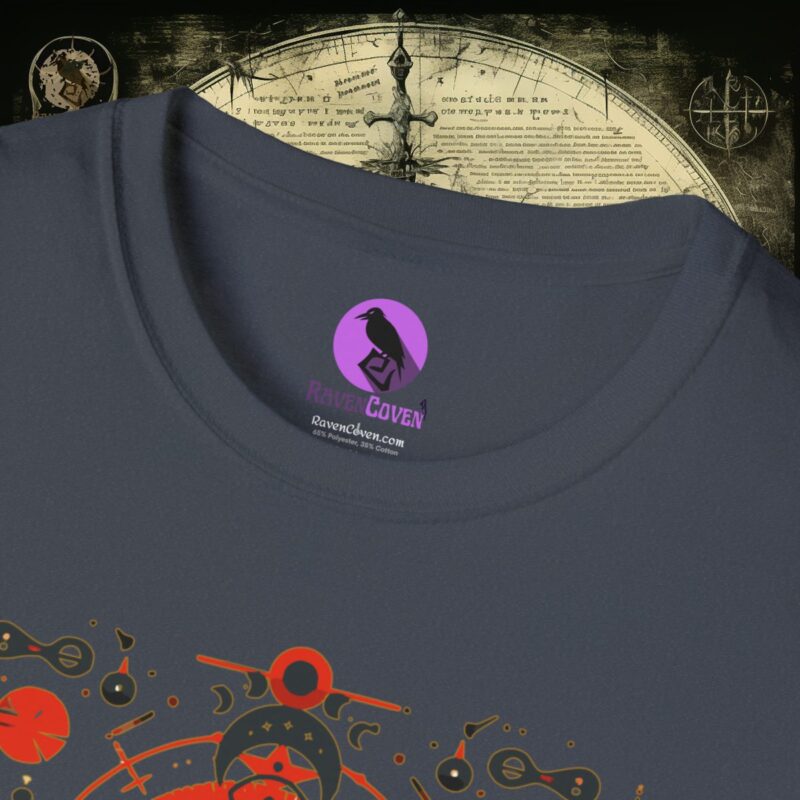 Tribal Raven Unisex T-Shirt - Image 24