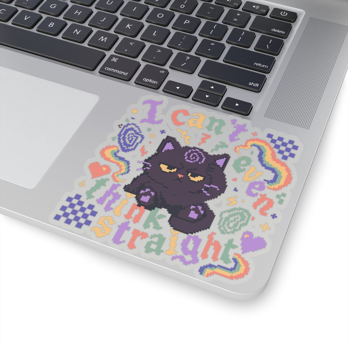 Think Straight Kiss-Cut Sticker - Image 17