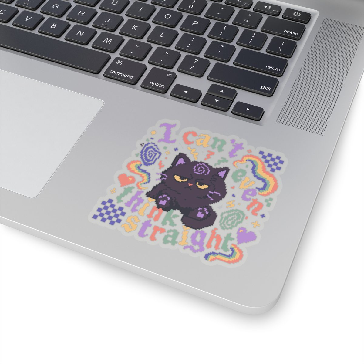 Think Straight Kiss-Cut Sticker - Image 11