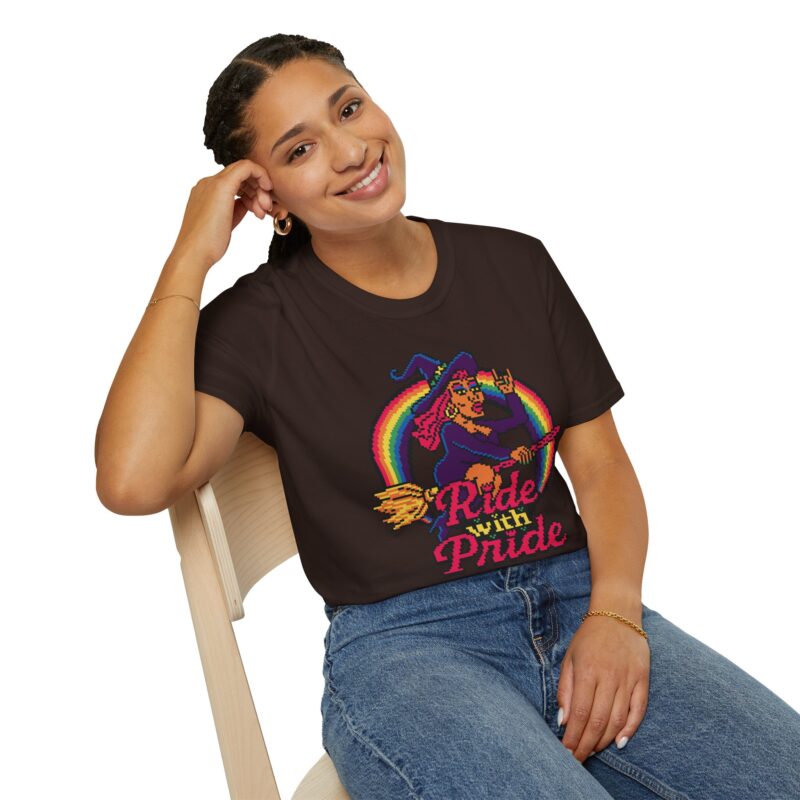 Ride with Pride Unisex T-Shirt - Image 36