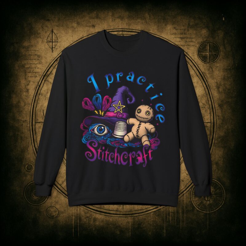I Practice Stitchcraft Unisex Sweatshirt