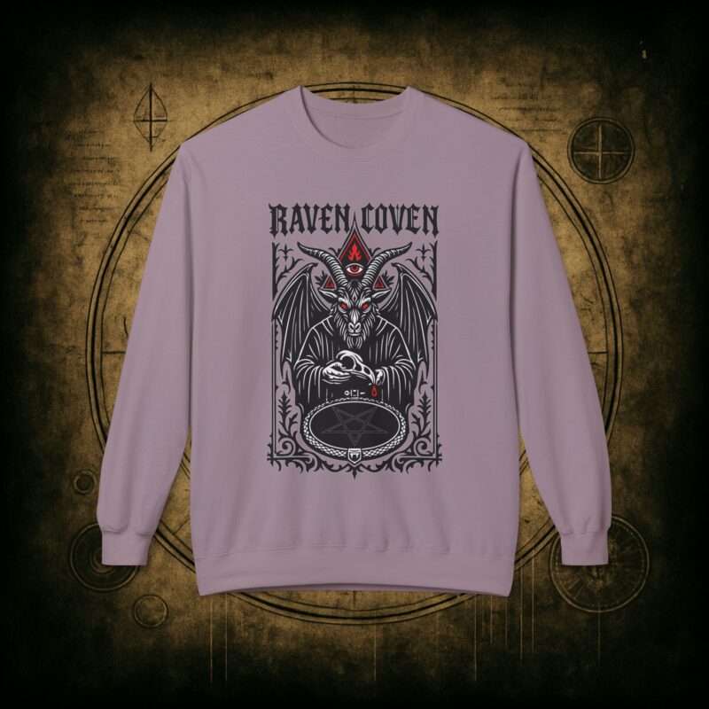 Raven Coven Initiation Unisex Sweatshirt - Image 37