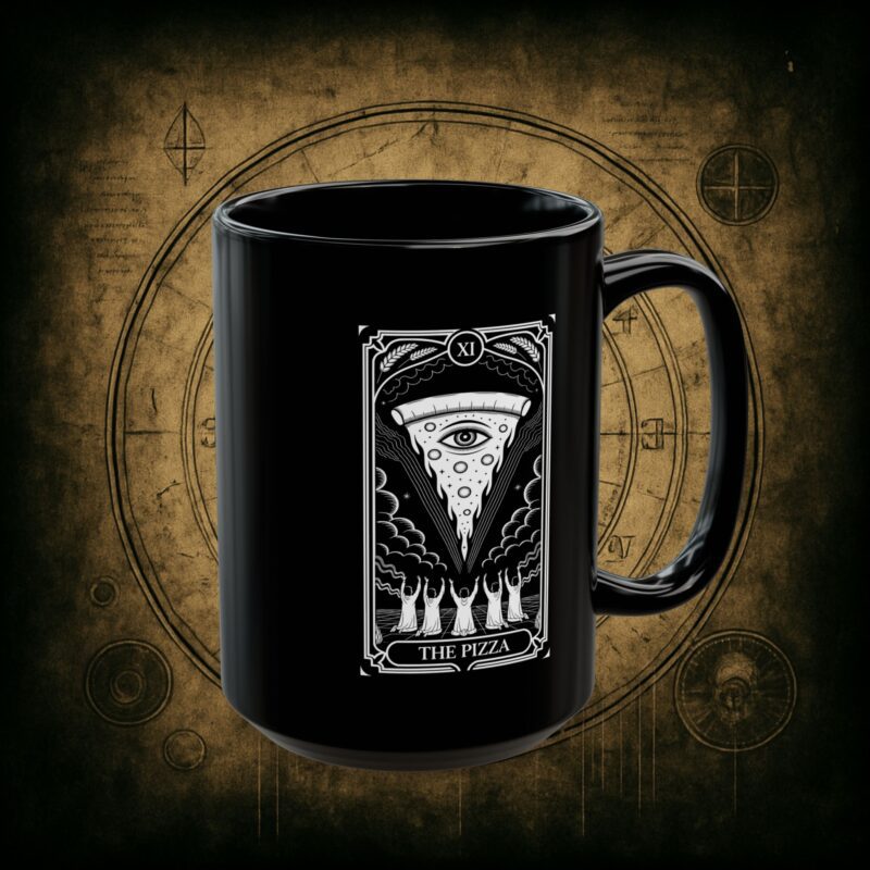 The Pizza Tarot Ceramic Mug - Image 9