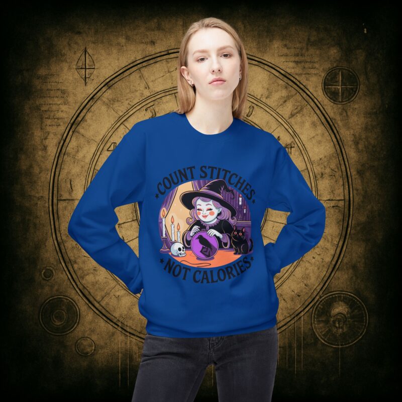 Count Stitches Unisex Sweatshirt - Image 32