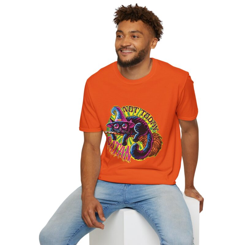Not Today Satan Cat Unisex T-Shirt - Image 37