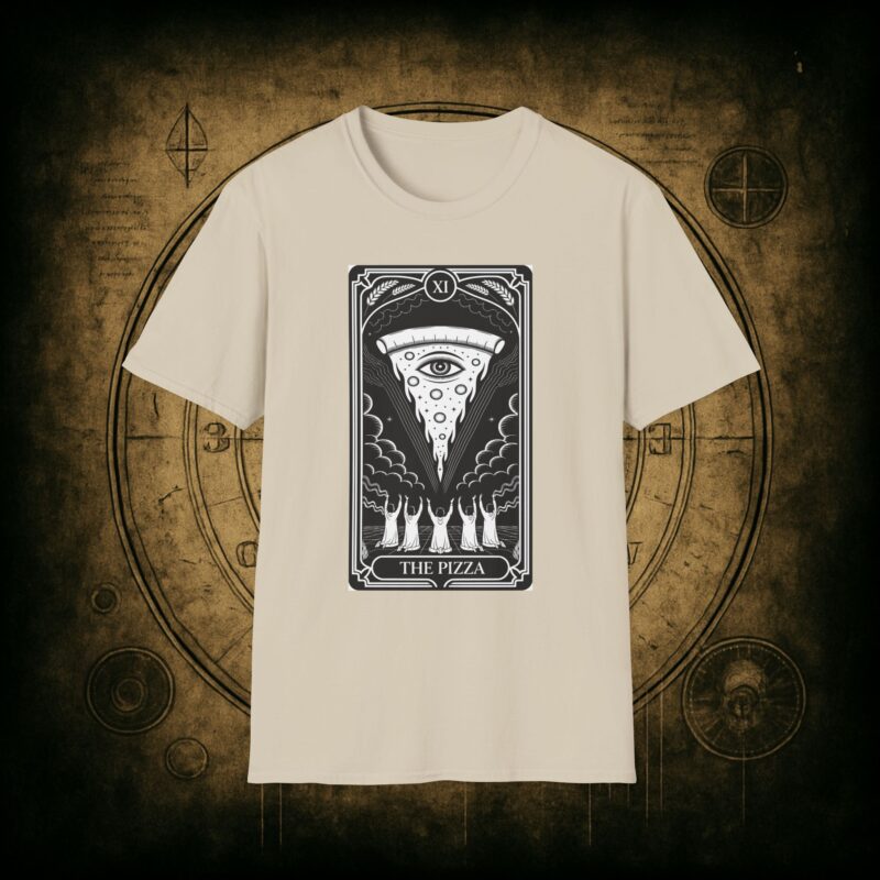 The Pizza Tarot Unisex T-Shirt - Image 17