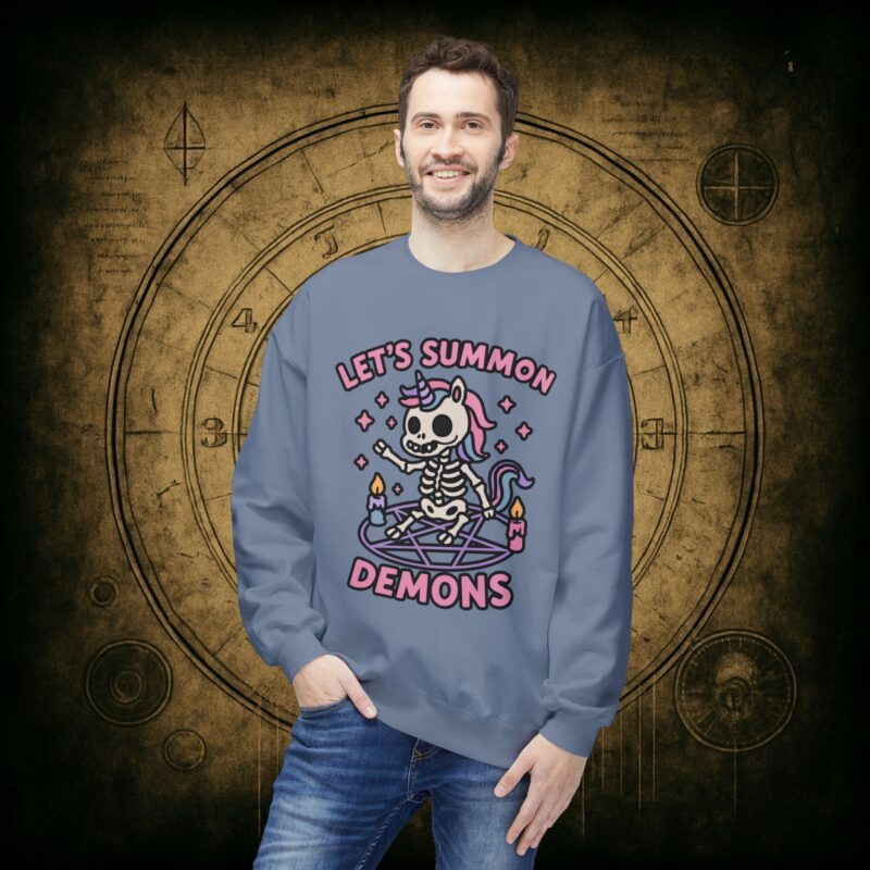 Let’s Summon Demons Unisex Sweatshirt - Image 27