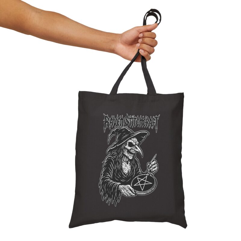 Raven Stitcher Tote Bag - Image 5