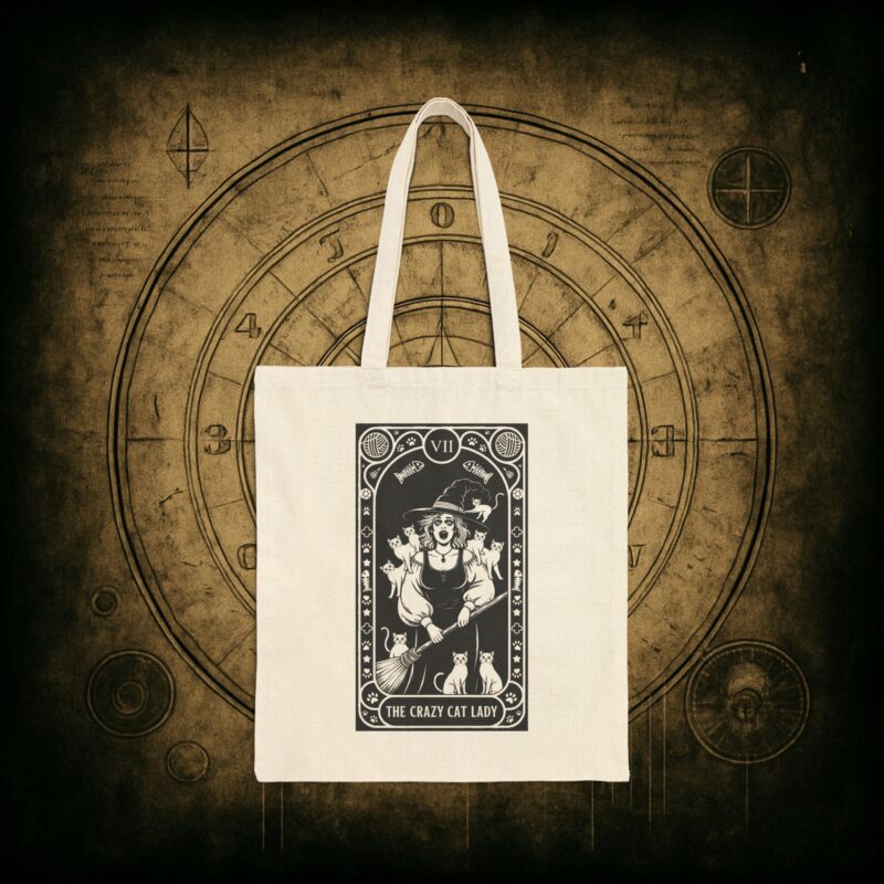 The Crazy Cat Lady Tote Bag - Image 7