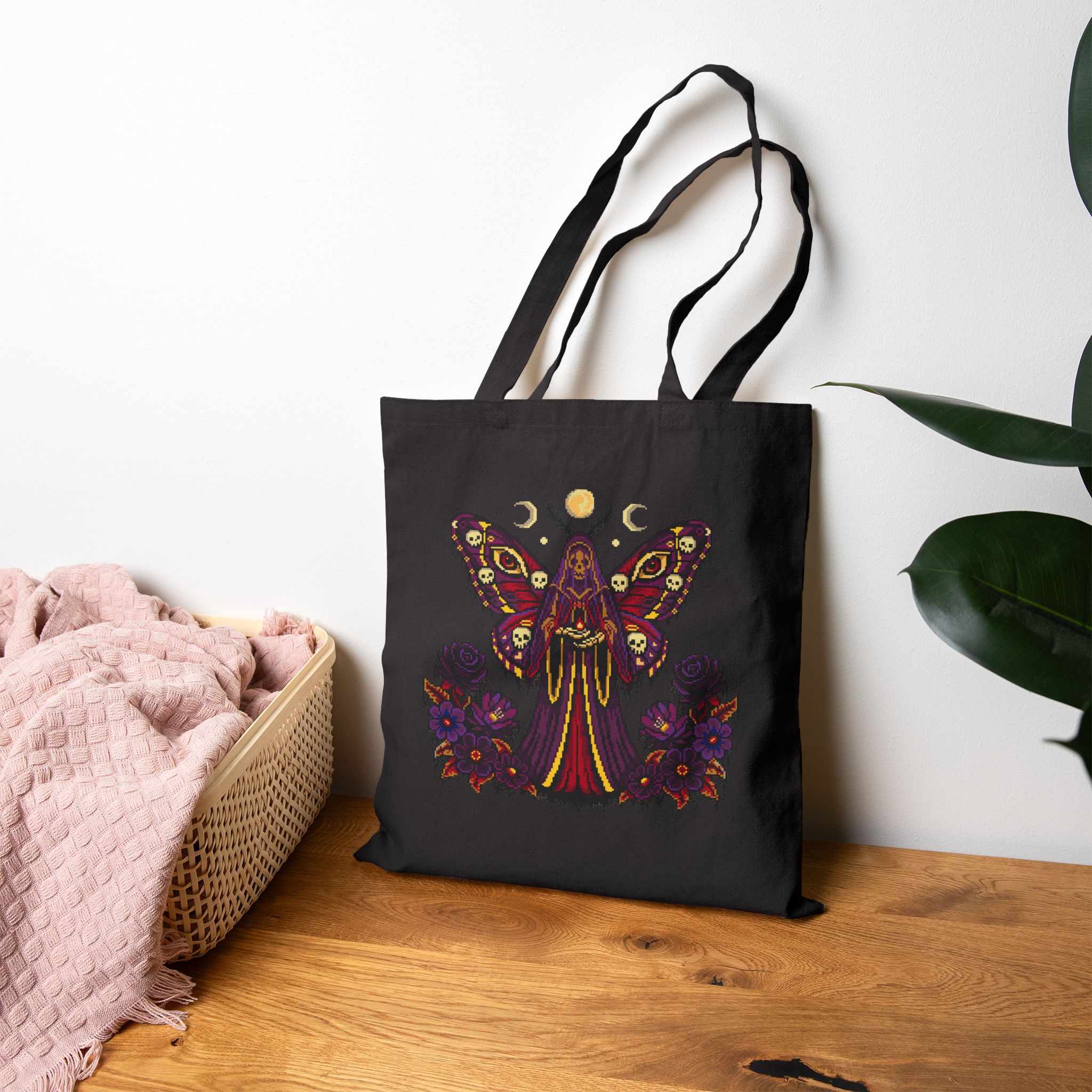 Death Moth Dusk Tote Bag - Image 6