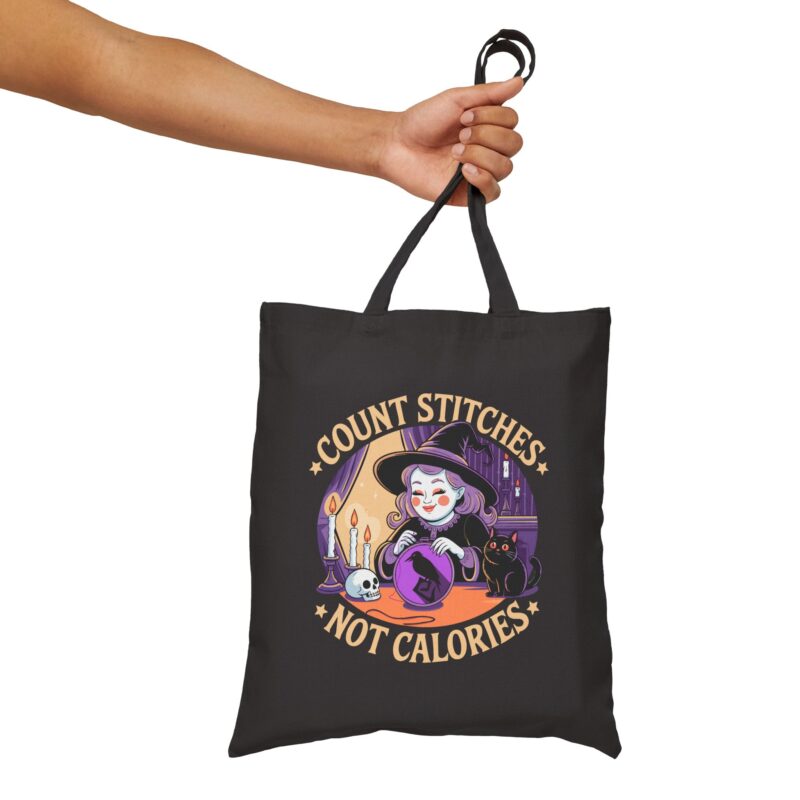 Count Stitches Not Calories Tote Bag - Image 5