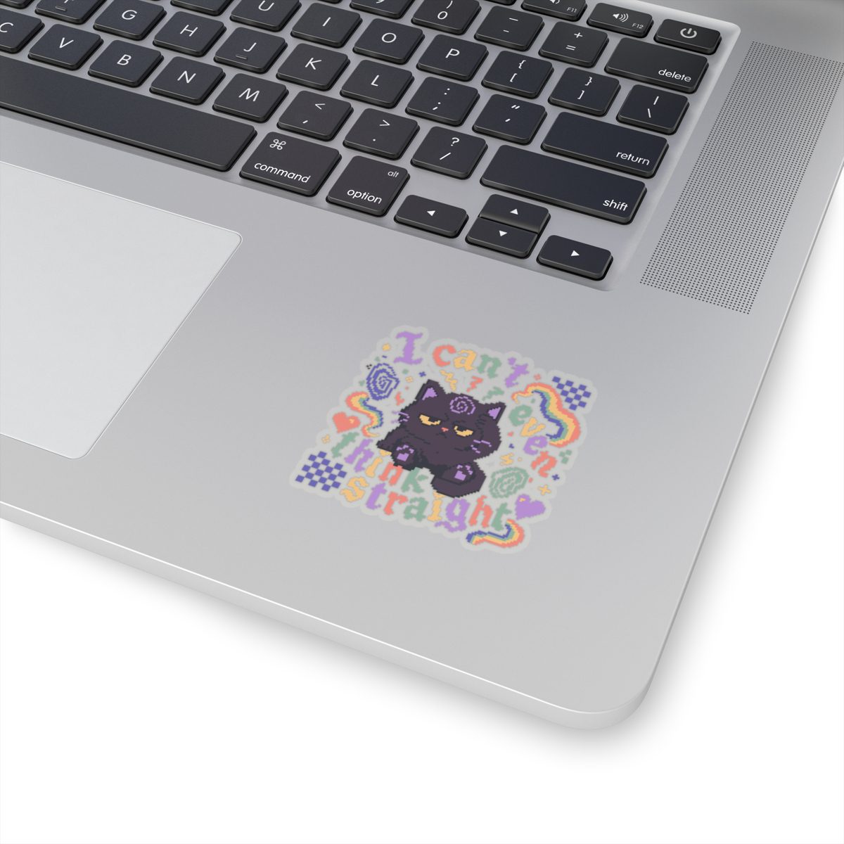 Think Straight Kiss-Cut Sticker - Image 5