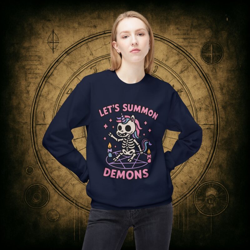 Let’s Summon Demons Unisex Sweatshirt - Image 35