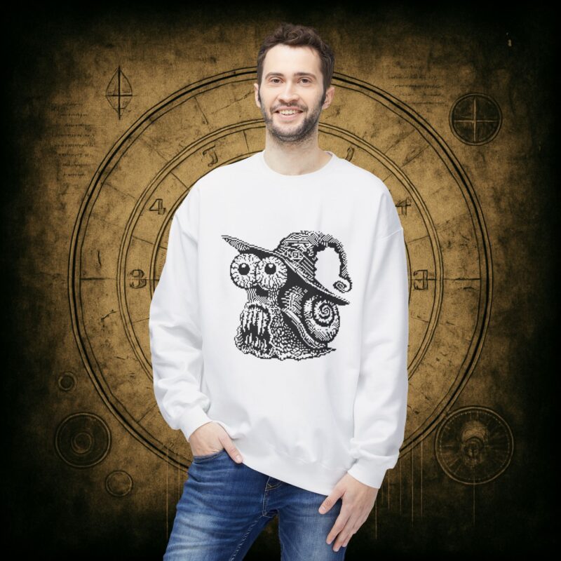Zombie Snail Unisex Sweatshirt - Image 9