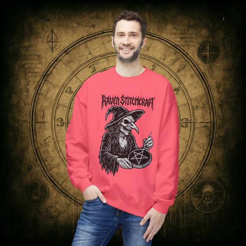 Raven Stitcher Unisex Sweatshirt - Image 42