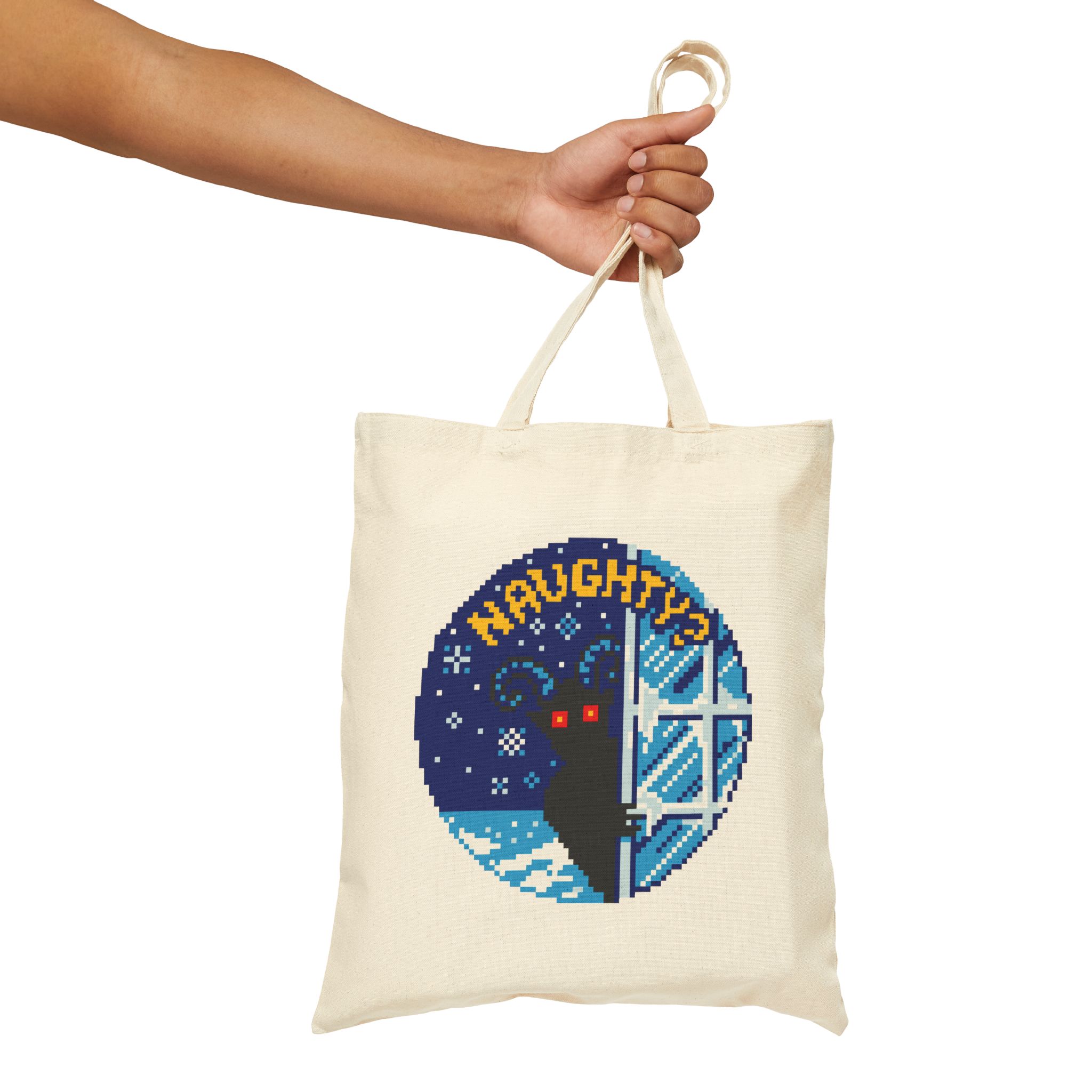 Peeping Krampus Tote Bag - Image 12