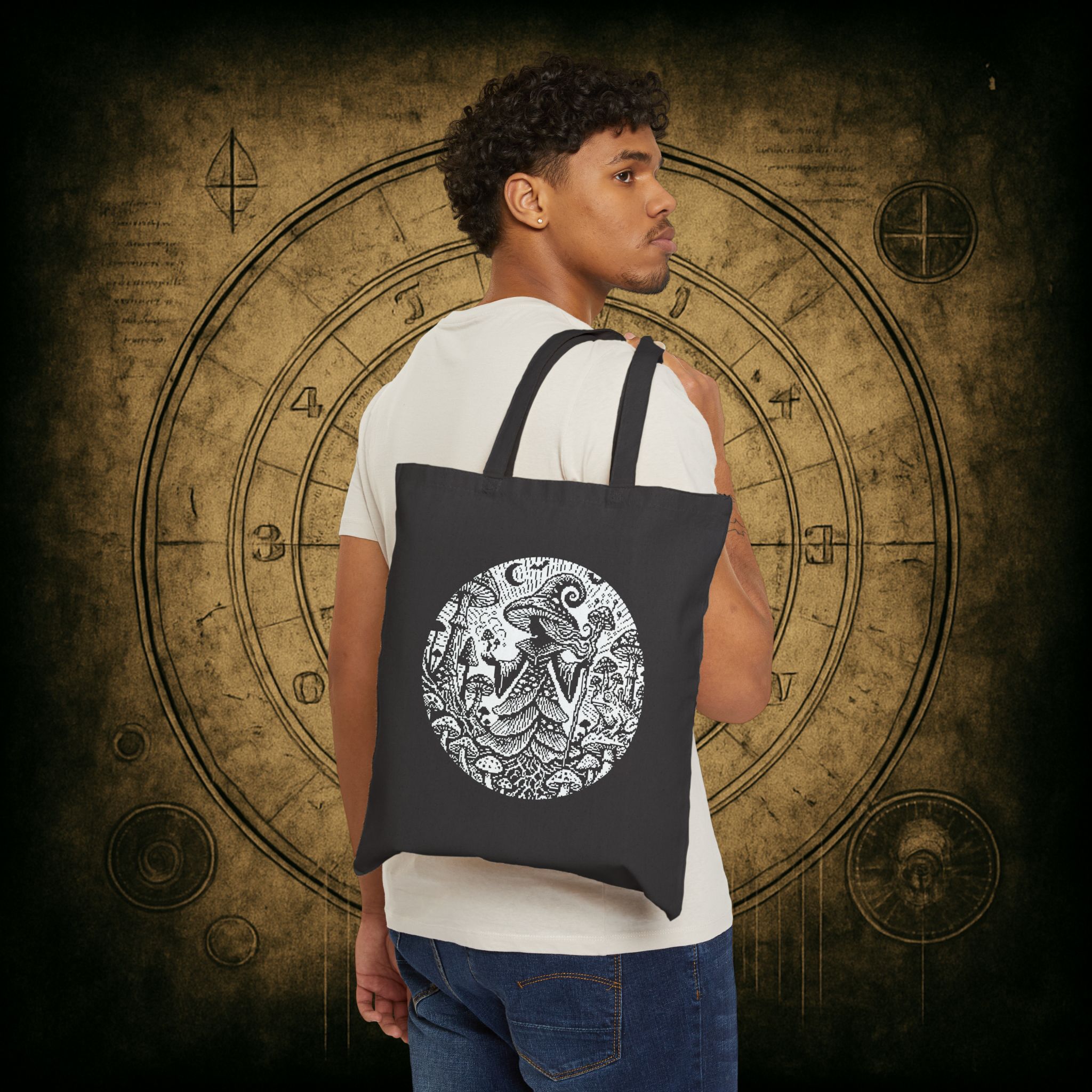 Mycelium Witch Tote Bag - Image 9