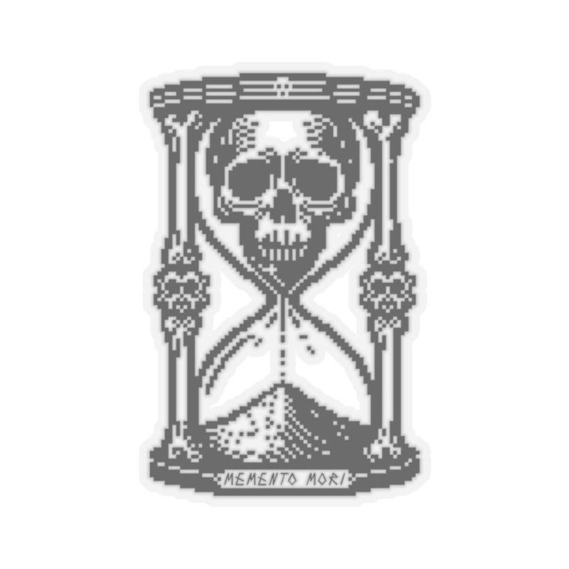 Memento Mori Kiss-Cut Sticker - Image 10
