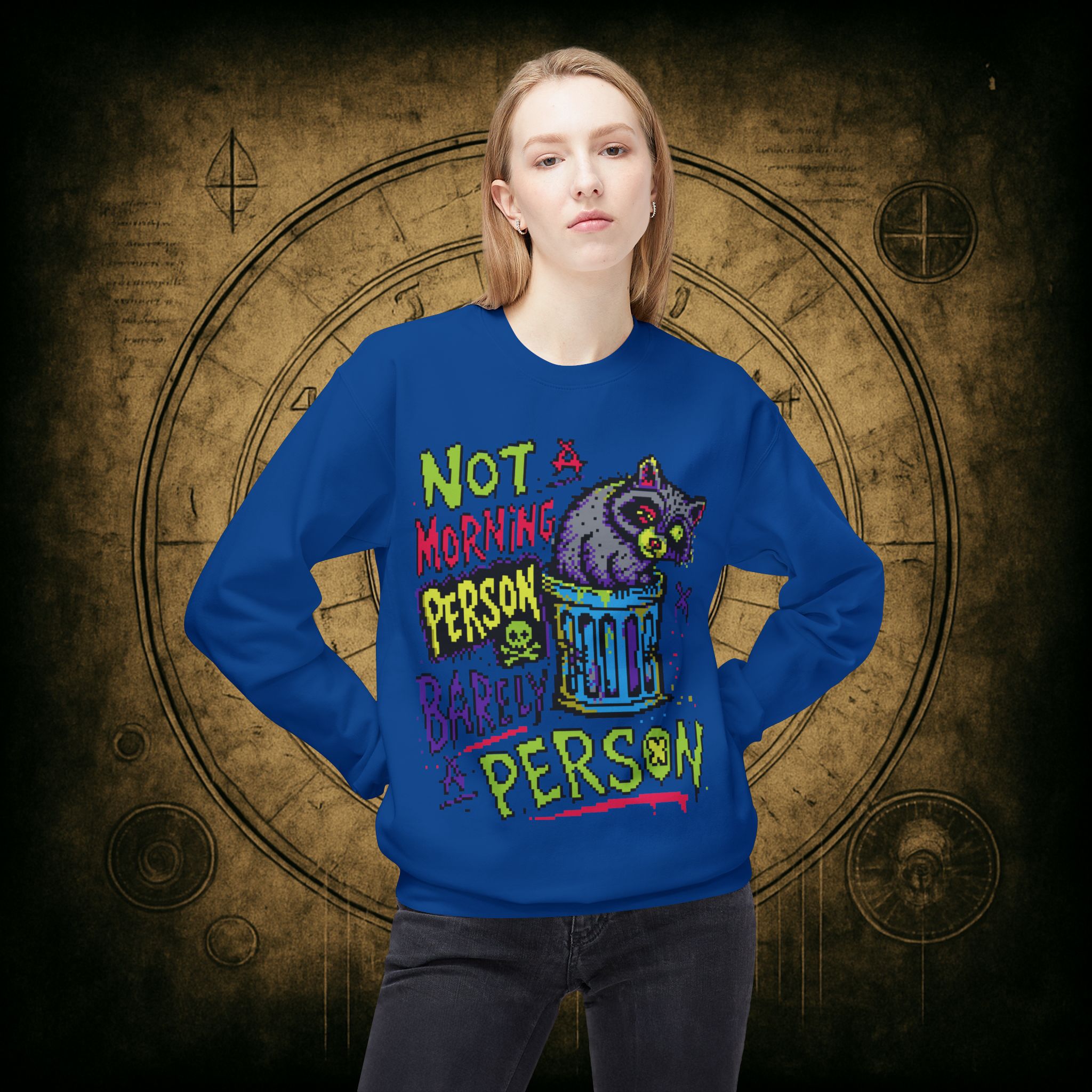Not A Morning Person Sweatshirt - Image 42