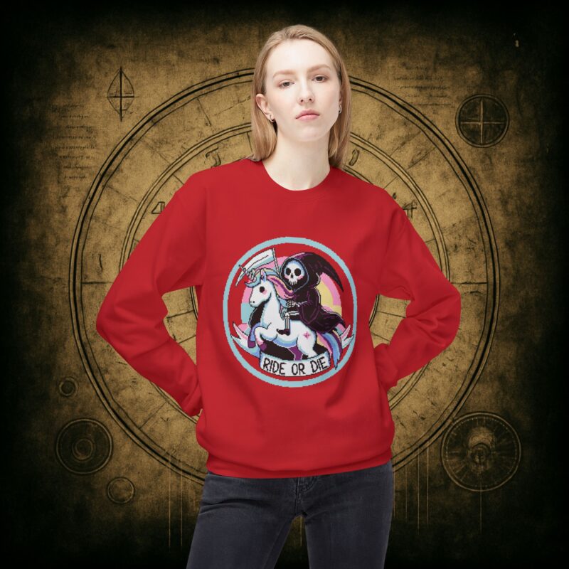 Ride or Die Unisex Sweatshirt - Image 5