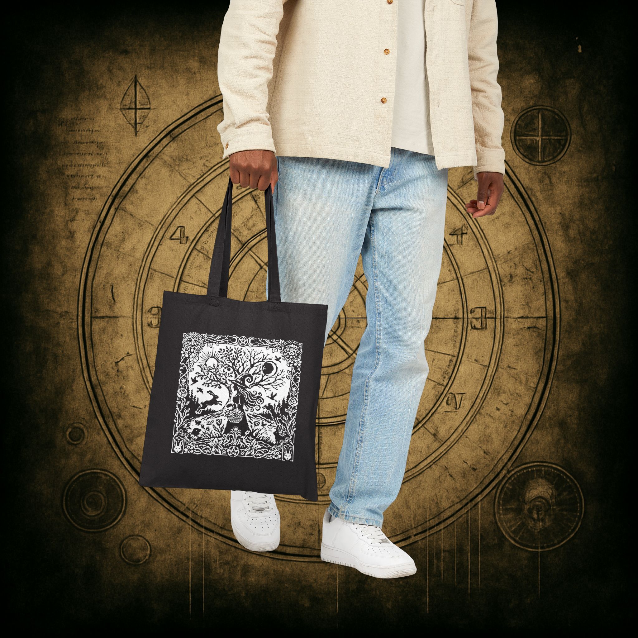 Ostara Witch Tote Bag - Image 14