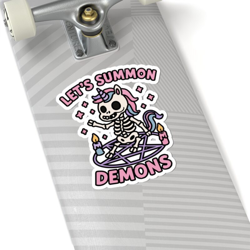 Let’s Summon Demons Kiss-Cut Sticker - Image 23