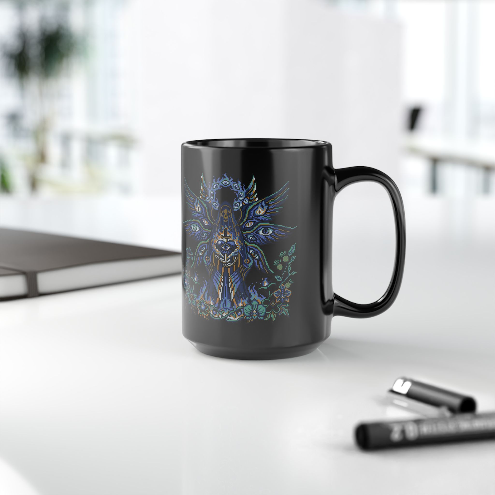 Fallen Seraphim Night Ceramic Mug - Image 12
