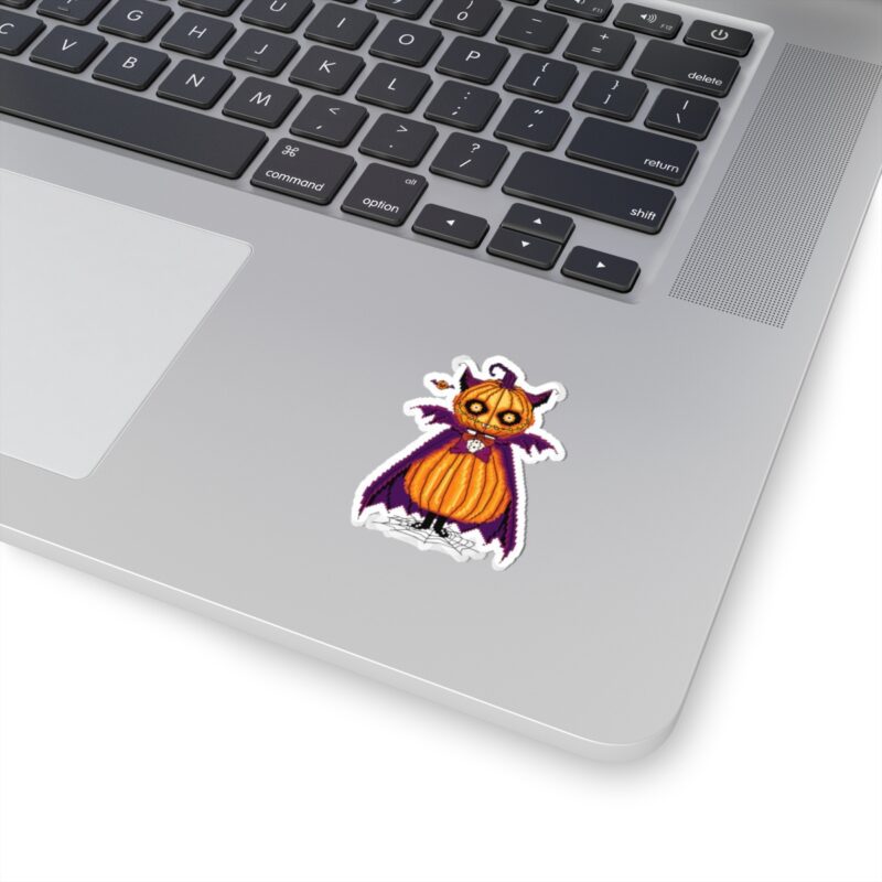 Count Pumpcula Kiss-Cut Sticker - Image 8