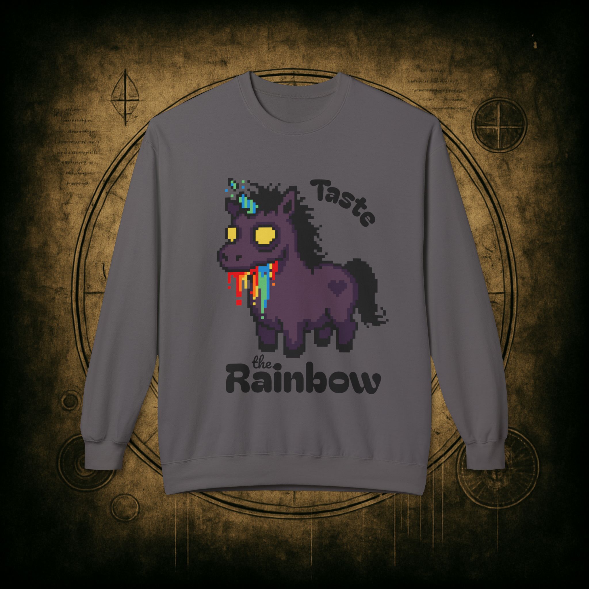 Pastel Goth Unicorn Sweatshirt - Image 41
