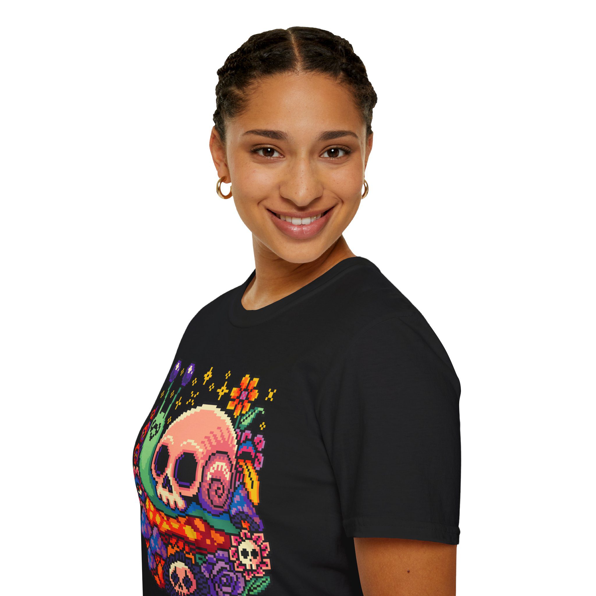 Skull Snail Unisex T-Shirt - Image 14