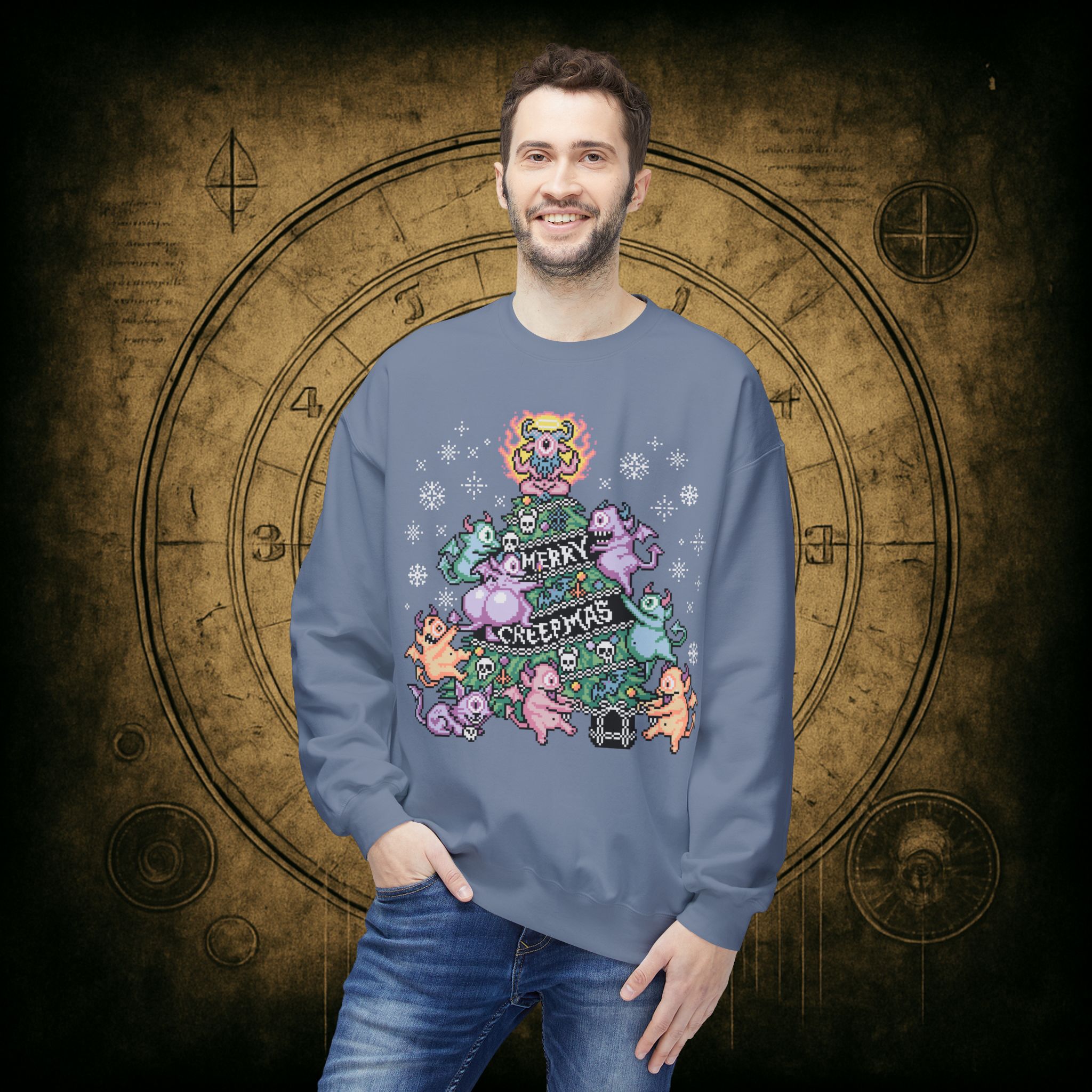 Merry Creepmas Sweatshirt - Image 35