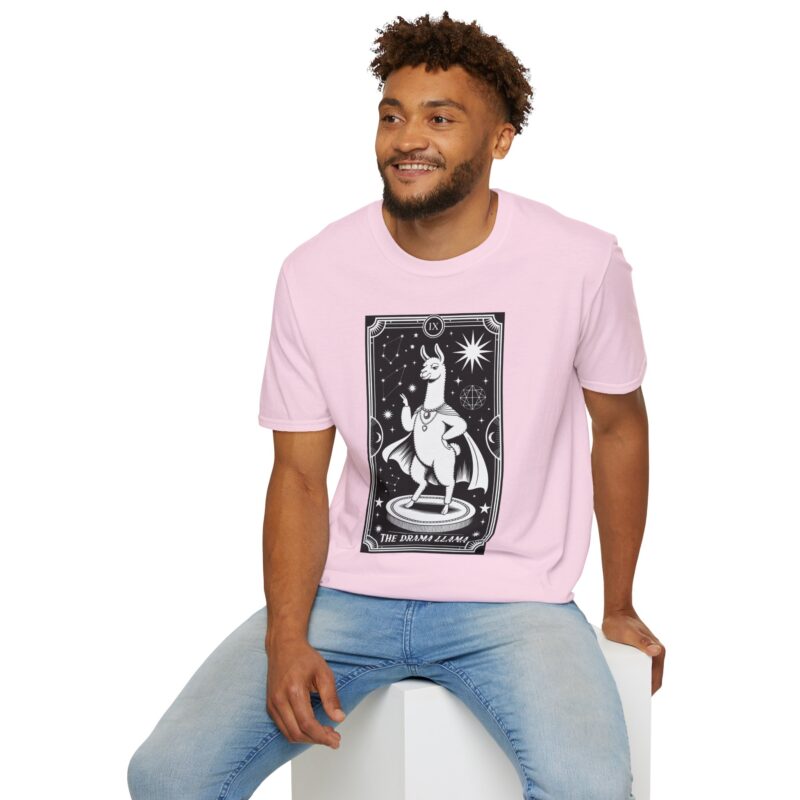 The Drama Llama Tarot Unisex T-Shirt - Image 67