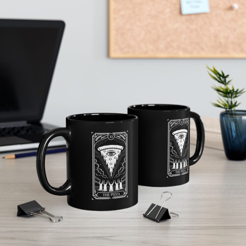The Pizza Tarot Ceramic Mug - Image 5