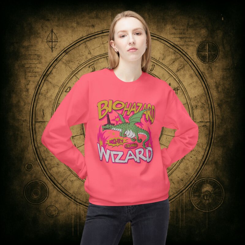 Biohazard Wizard Unisex Sweatshirt - Image 41