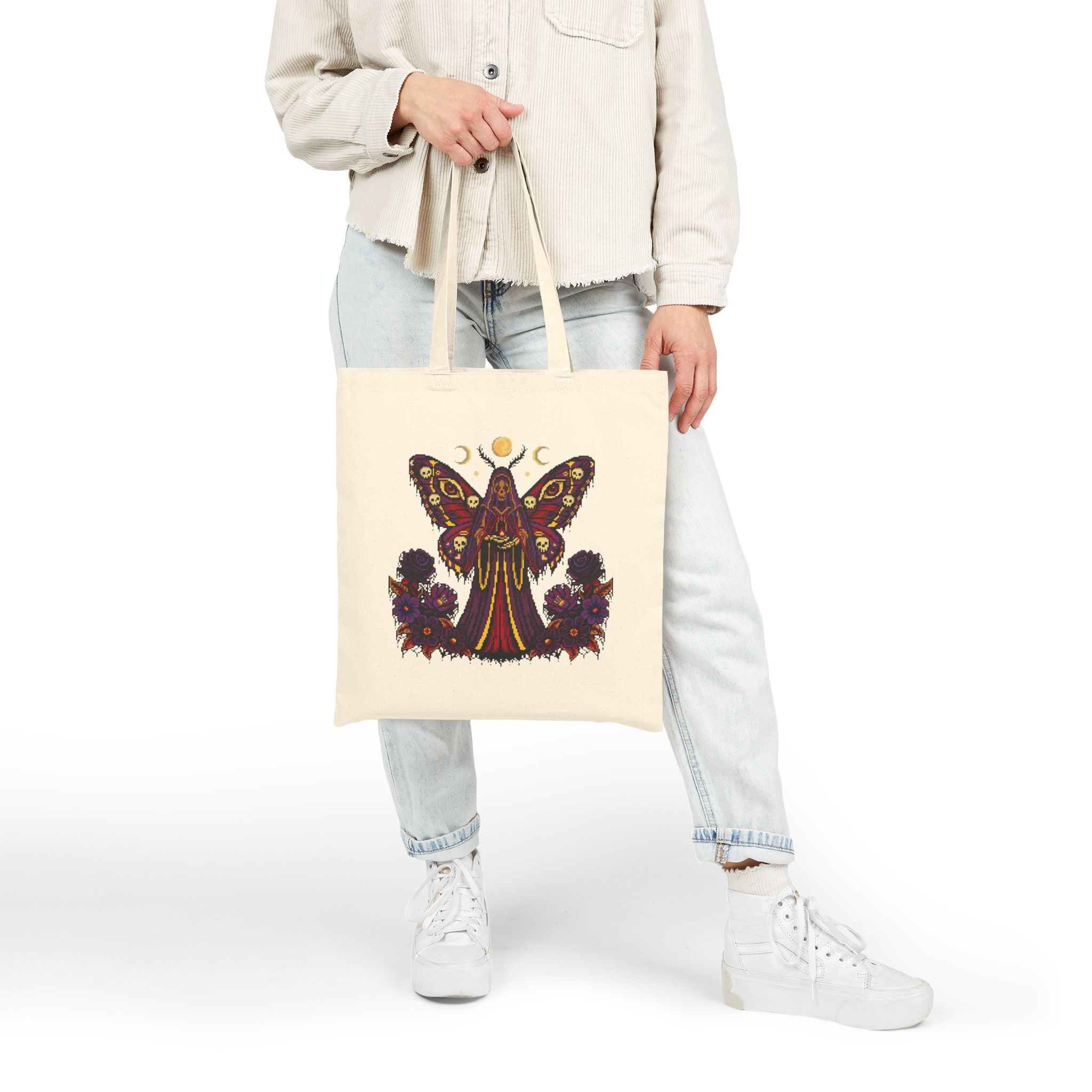 Death Moth Dusk Tote Bag - Image 11