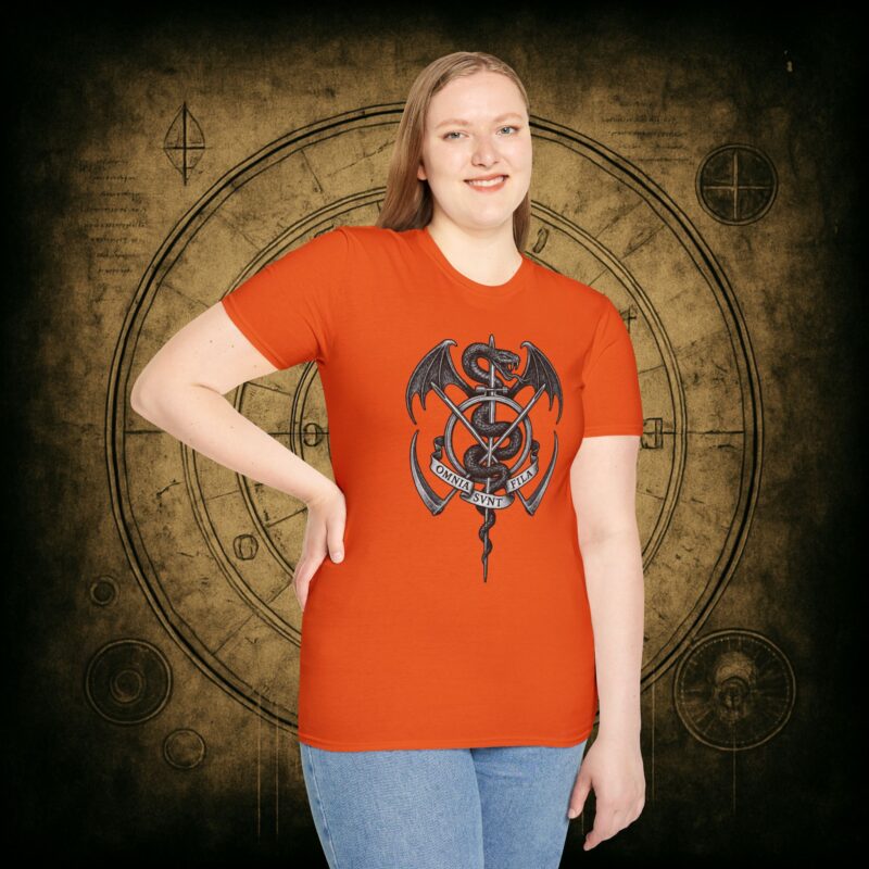 Omnia Sunt Fila Unisex T-shirt - Image 31