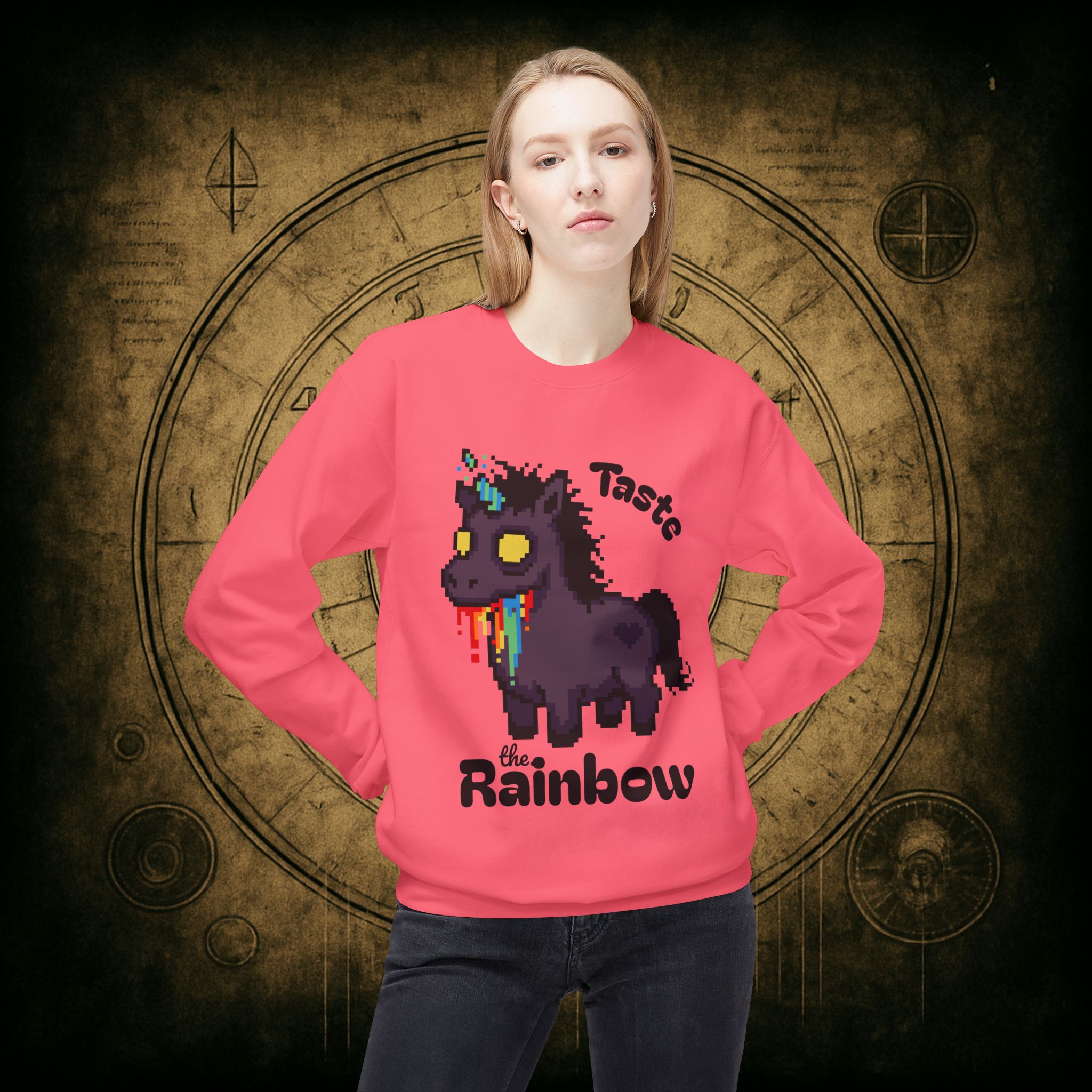 Pastel Goth Unicorn Sweatshirt - Image 54