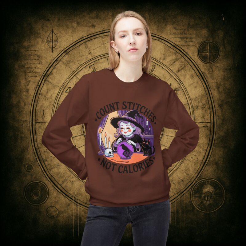 Count Stitches Unisex Sweatshirt - Image 11