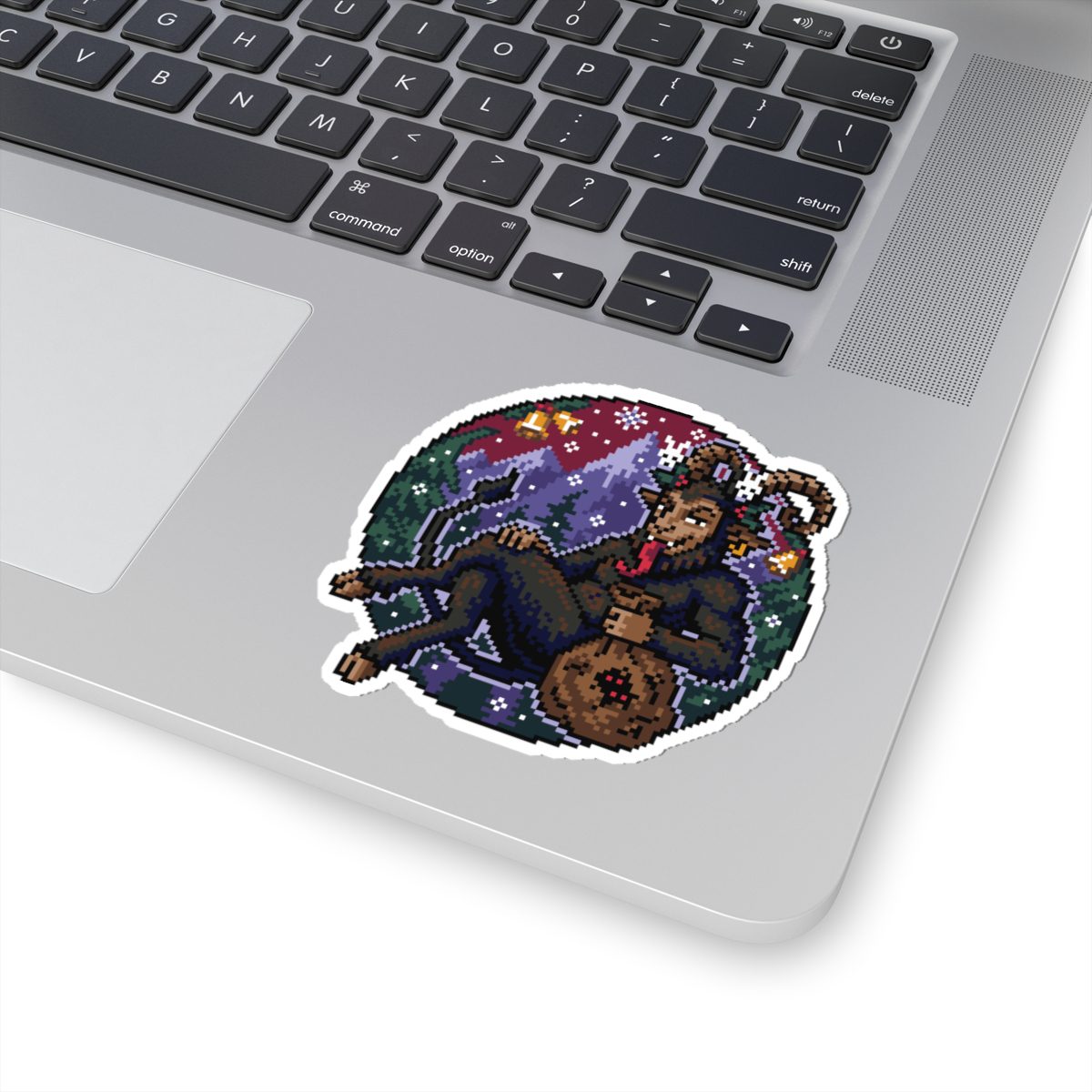 Naughty Krampus Kiss-Cut Sticker - Image 14