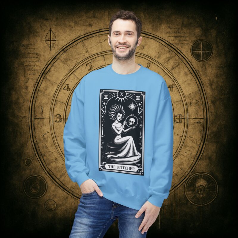 The Stitcher Tarot Unisex Sweatshirt - Image 24