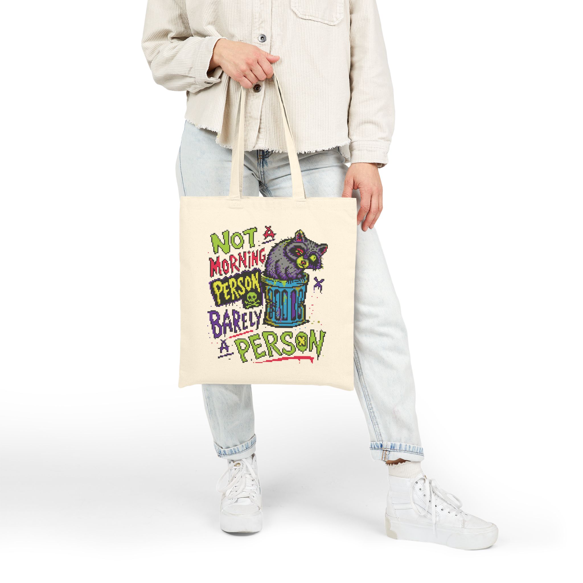 Not A Morning Person Tote Bag - Image 11