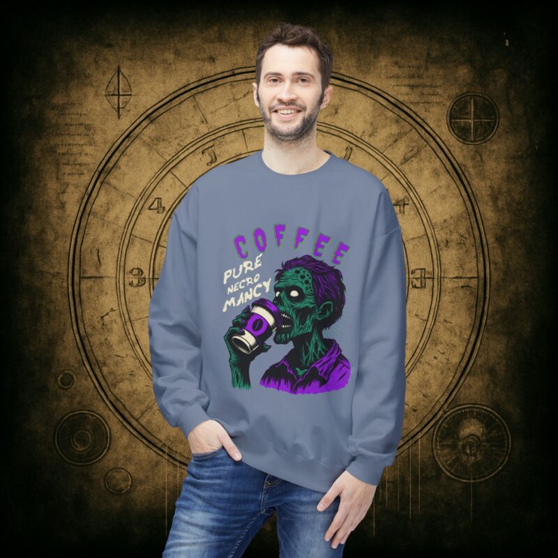 Zombie Coffee Necromancy Sweatshirt - Image 30