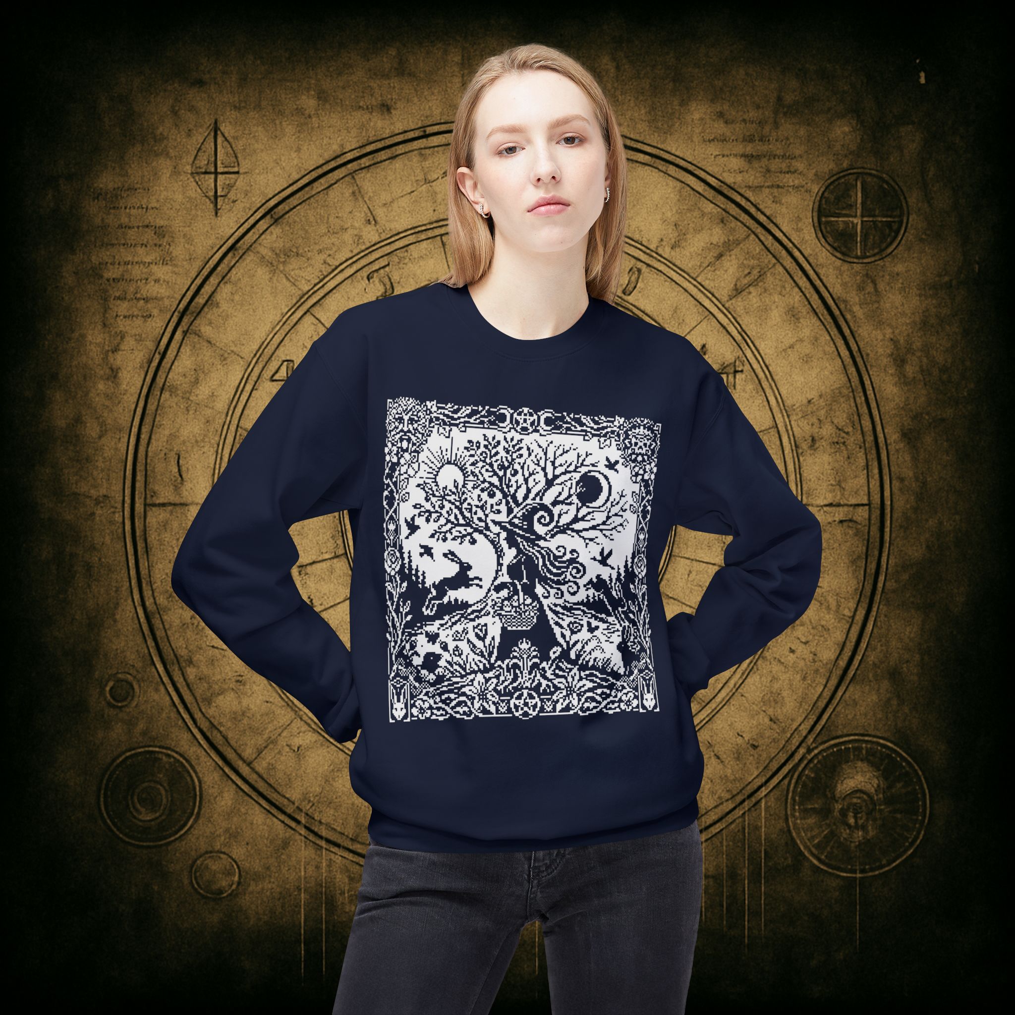Ostara Witch Sweatshirt - Image 46