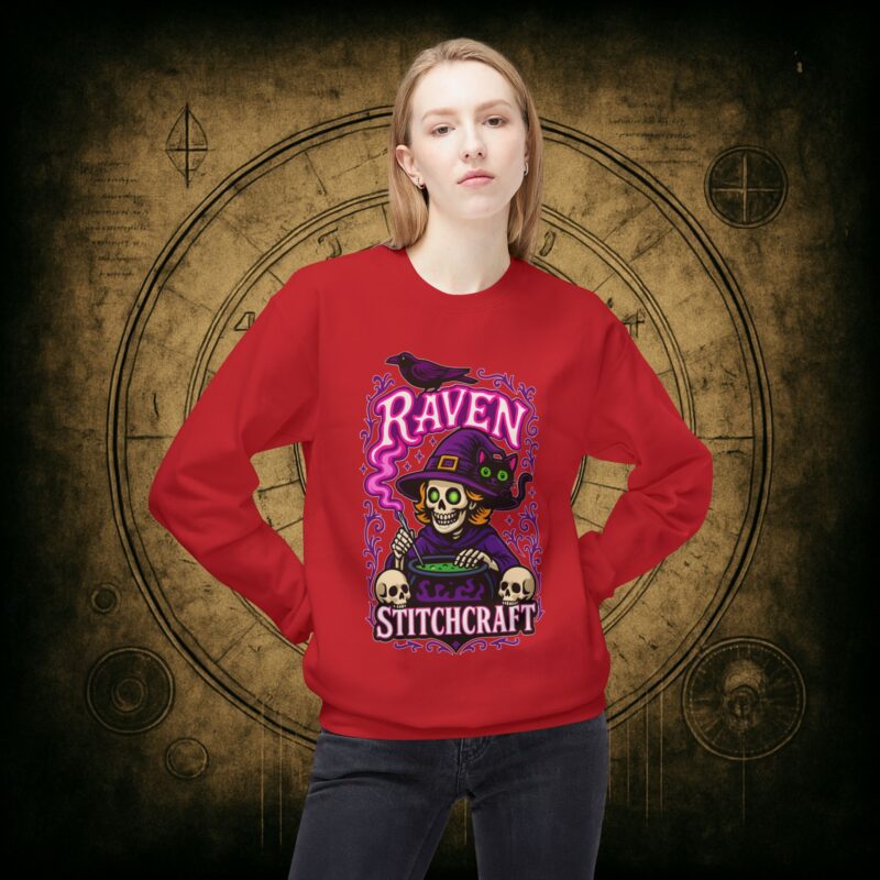 Raven Stitch Craft Brewing Unisex Sweatshirt - Image 5