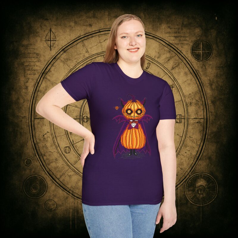 Count Pumpcula Unisex T-Shirt - Image 60