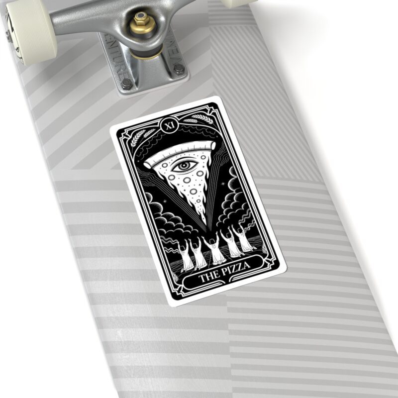 The Pizza Tarot Kiss-Cut Sticker - Image 23