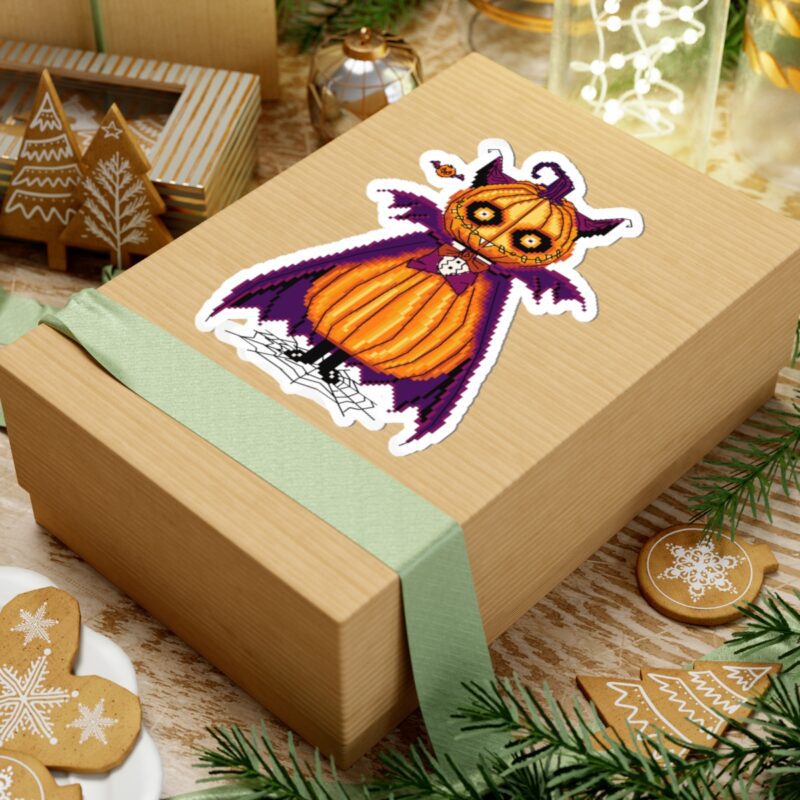 Count Pumpcula Kiss-Cut Sticker - Image 24