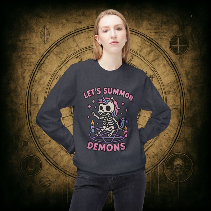 Let’s Summon Demons Unisex Sweatshirt - Image 23