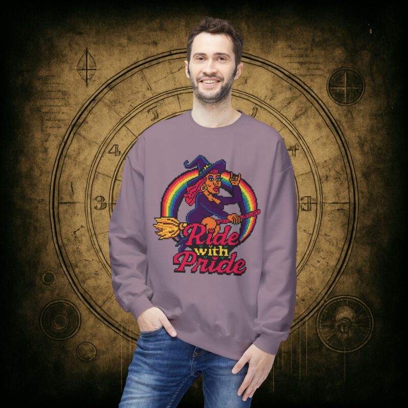 Ride with Pride Unisex Sweatshirt - Image 3
