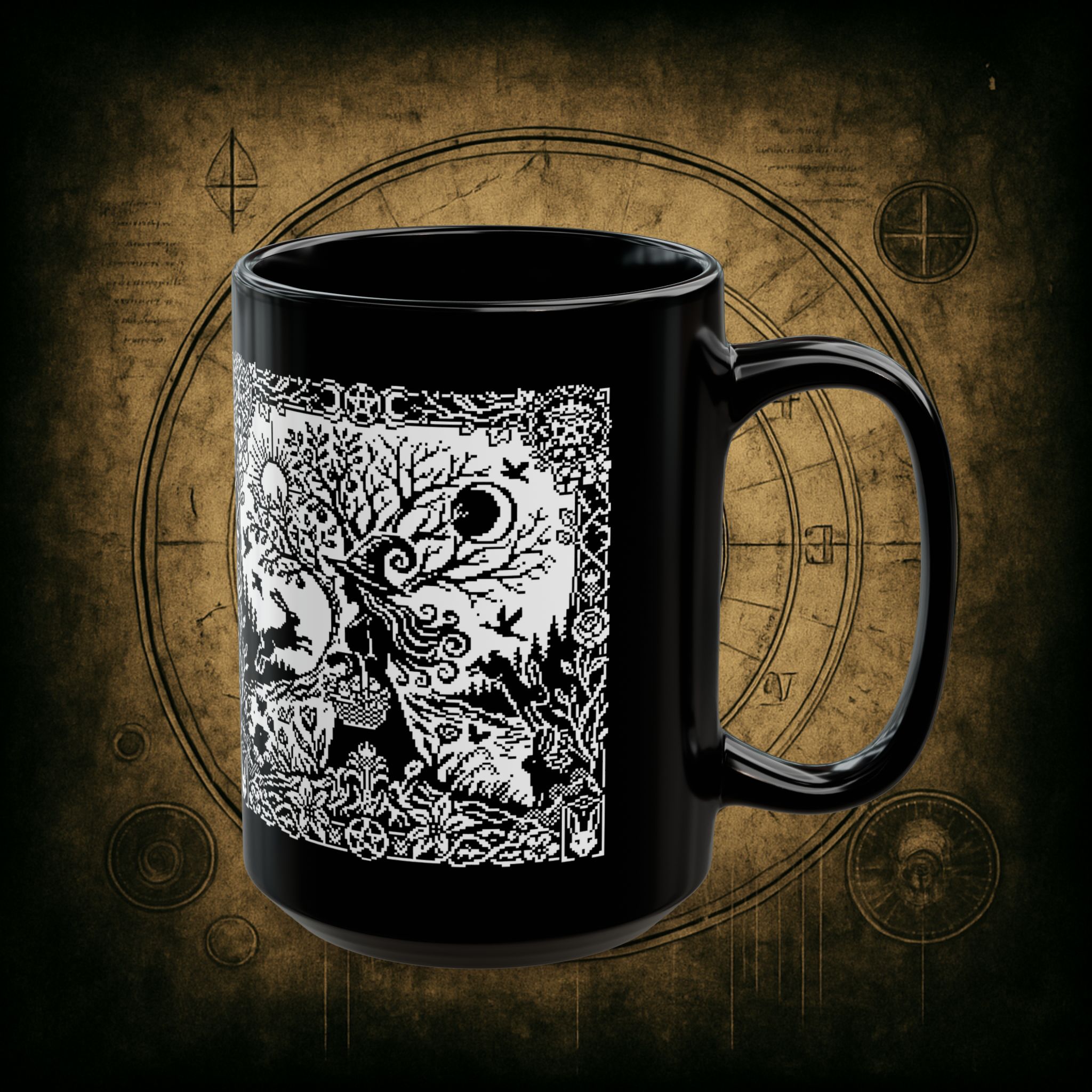 Ostara Witch Ceramic Mug - Image 7